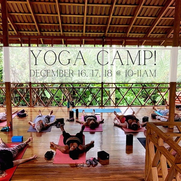 December 10am Yoga Camp!