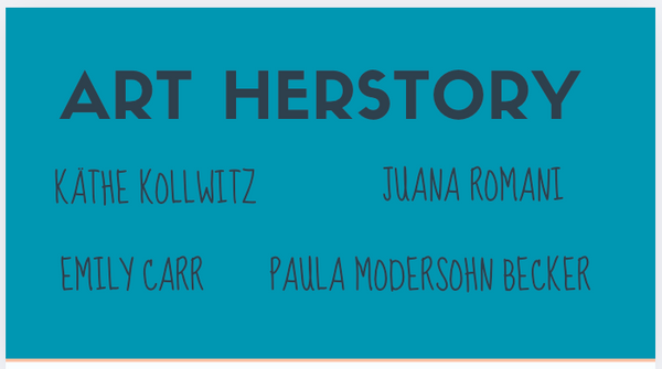 Art Herstory Series IV