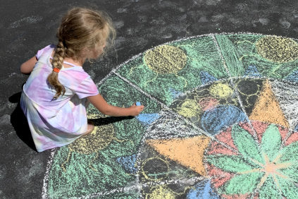 Draw a Chalk Mandala