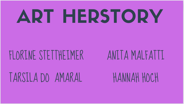 Art Herstory Series IV