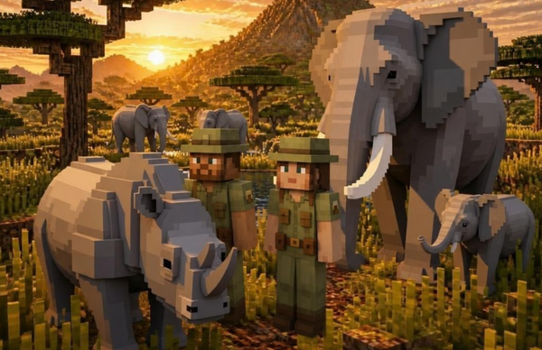 Minecraft Education: Animal Conservation