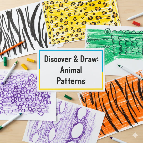 Discover & Draw: Animal Pattern Edition