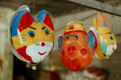 Papier Mache Masks