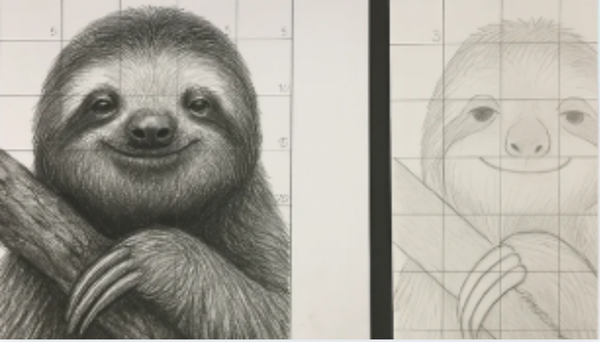 Mystery Grid Drawing