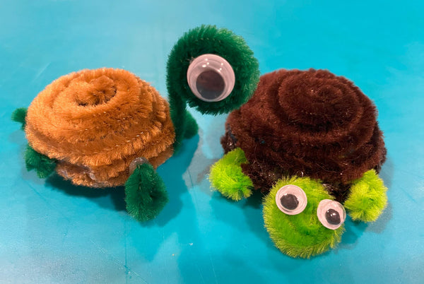 Fuzzy Animals (Turtle): Ages 6-8