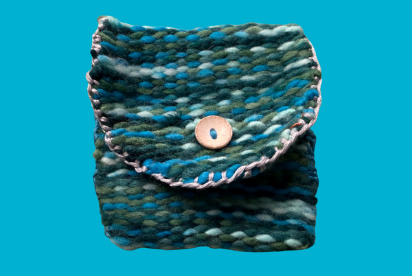 Weave and Stitch: Cardboard loom