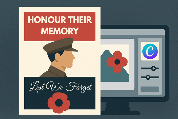 Remembrance Posters with Canva