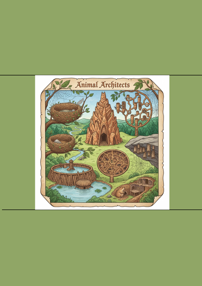 Discover & Draw: Animal Architects