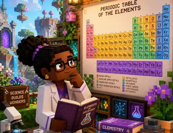 Minecraft Education: Periodic Table Camp