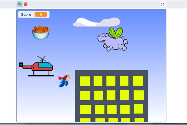 Make a Scratch Helicopter Game